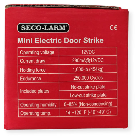 Seco-Larm Enforcer Mini splice connectors demonstrating simple wiring