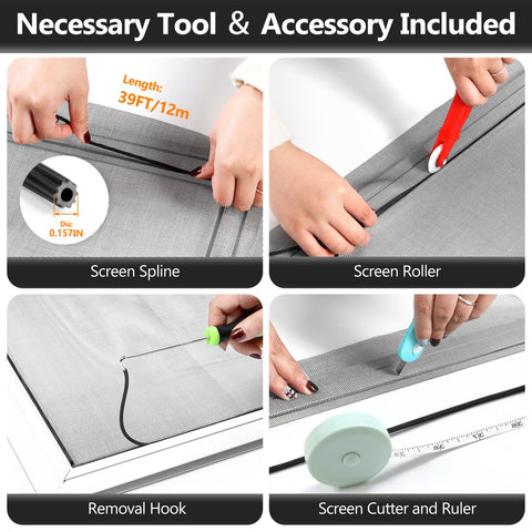 Secopad removal hook and cutter enable fast mesh removal.