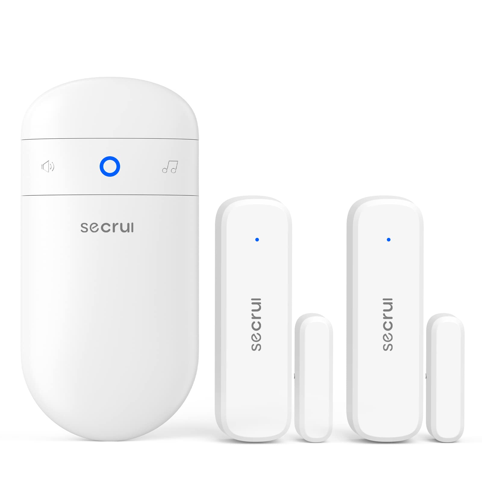 SECRUI Door Chime sensor at the front door offering instant entry alerts.