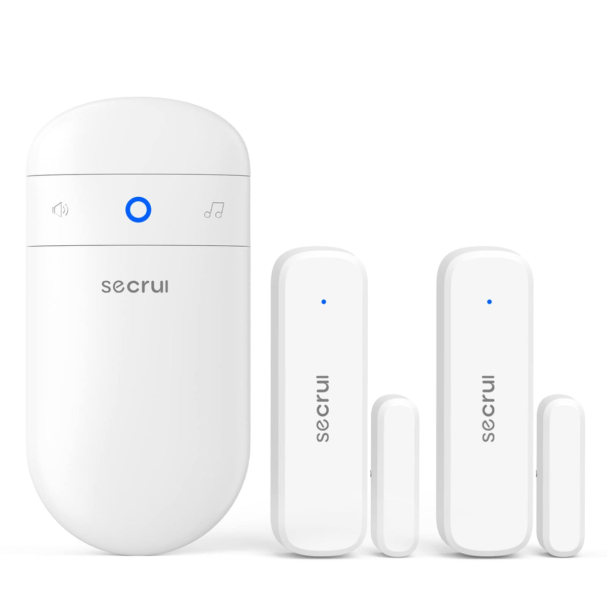 SECRUI Door Chime sensor at the front door offering instant entry alerts.