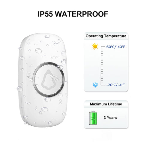 SECRUI doorbell shows long-range capability for home entrances
