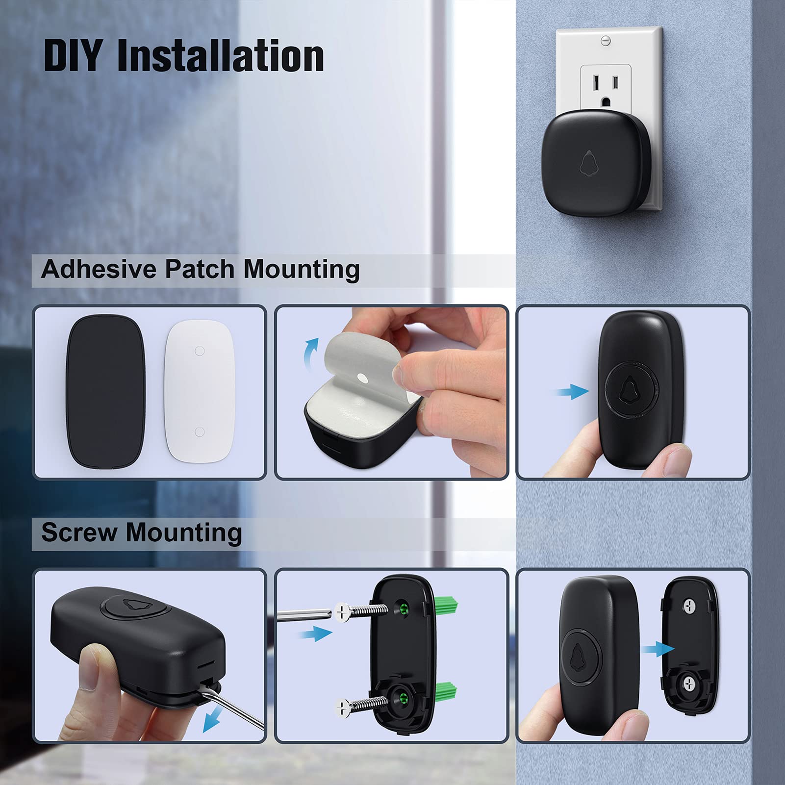 SECRUI CE, RoHS, FCC certified for safe home installation.