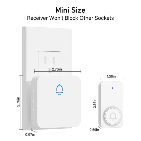 SECRUI modern white design suits various interiors while remaining unobtrusive