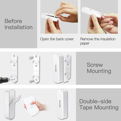 SECRUI expandable entry alert system for additional doors
