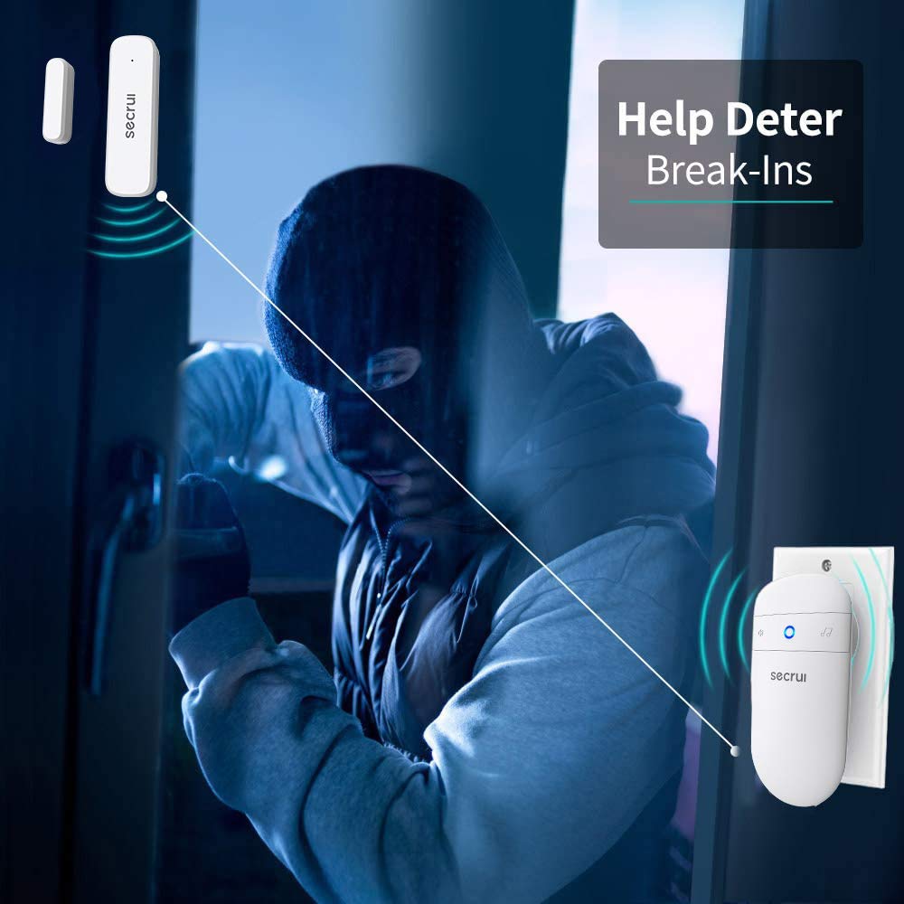 SECRUI volume control door chime allows customizable alert levels