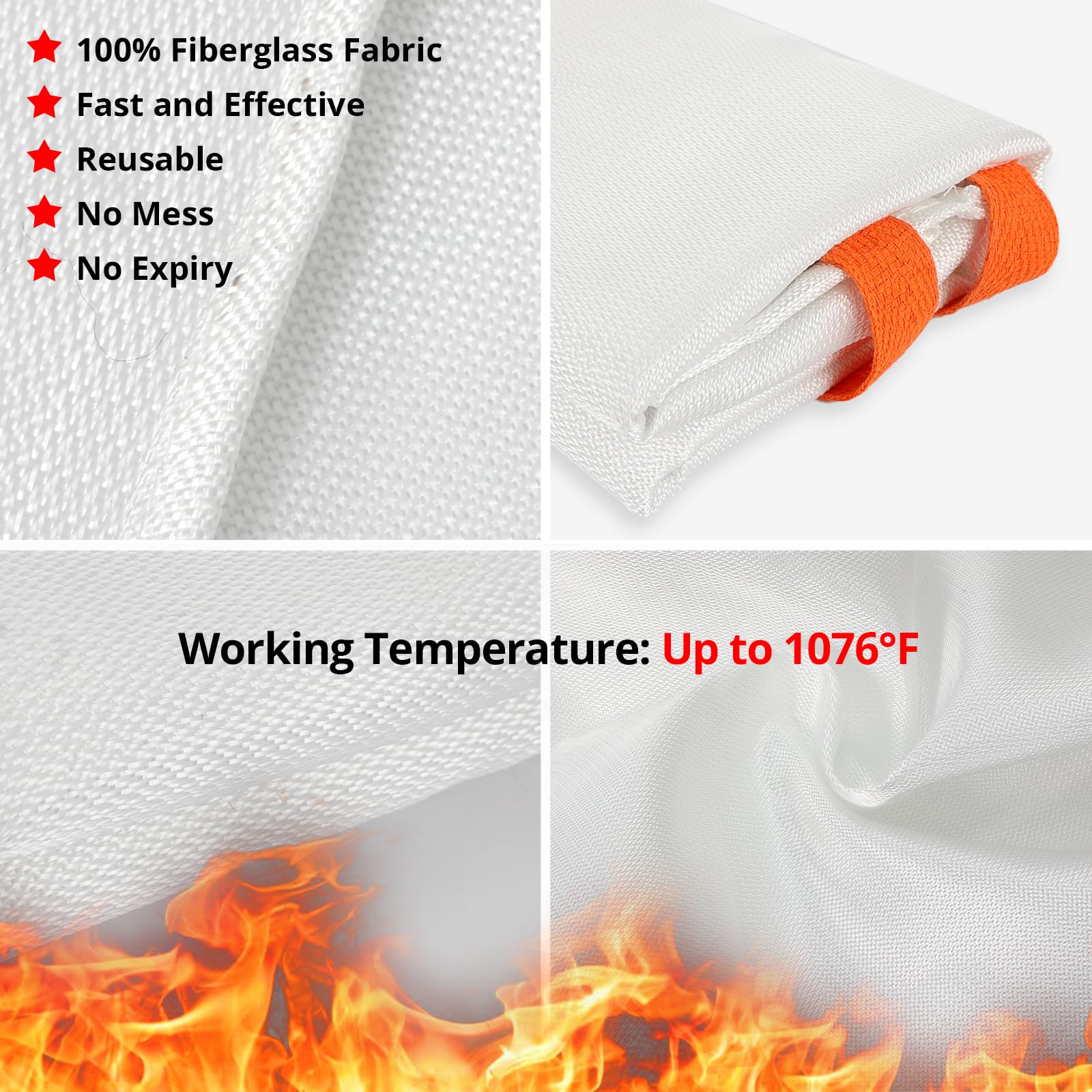 Ideal for home, kitchen, camping, or garage safety use with SecuCaptain.