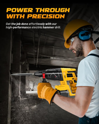 Securitoday carrying case keeps five included drills organized for on-site use.