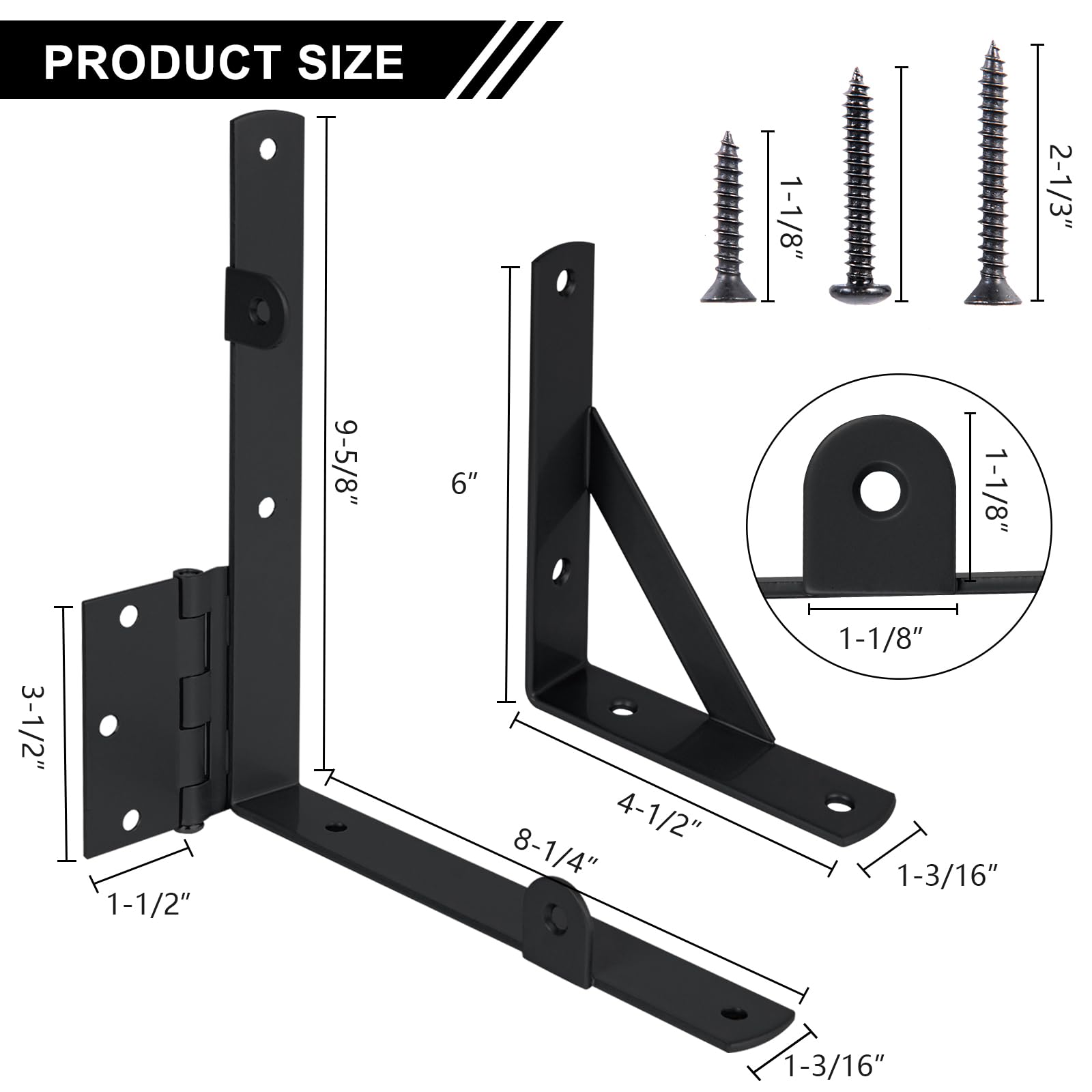 Securitoday corner brace bracket assembly strengthens corners for stable fencing structures.