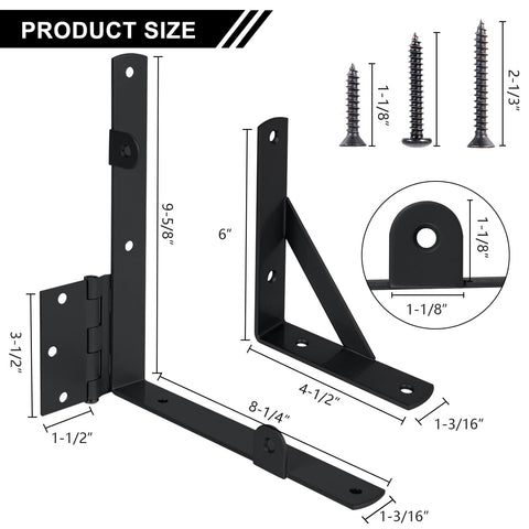Securitoday corner brace bracket assembly strengthens corners for stable fencing structures.