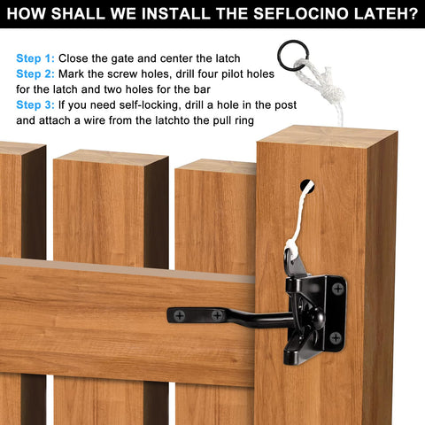 Securitoday heavy-duty steel with black coating resists rust.