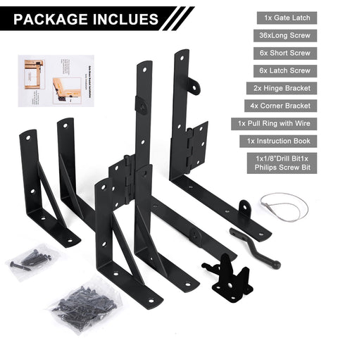 Securitoday welded hinges and brackets offer lasting gate reliability.