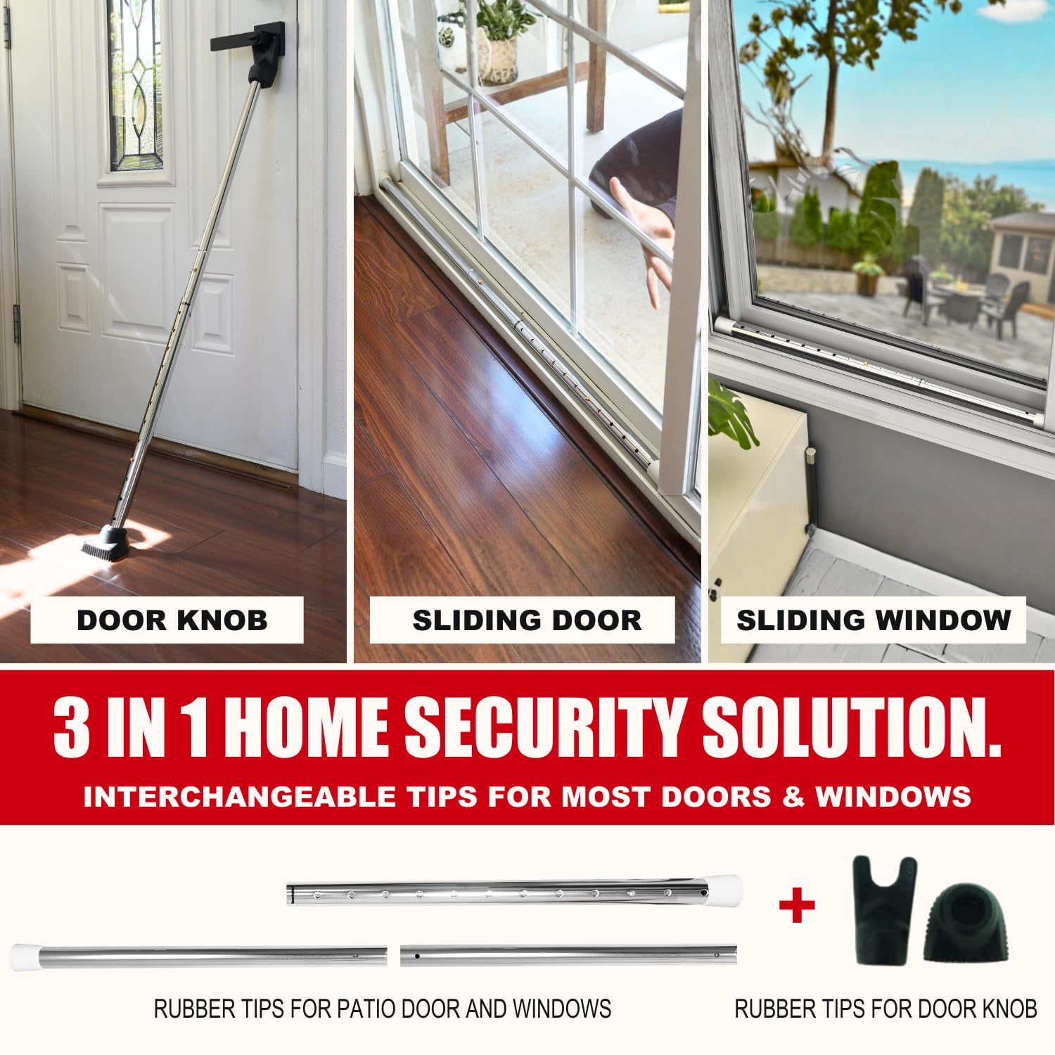SecurityMan adjustable-length 18to47in ensures versatile fit.