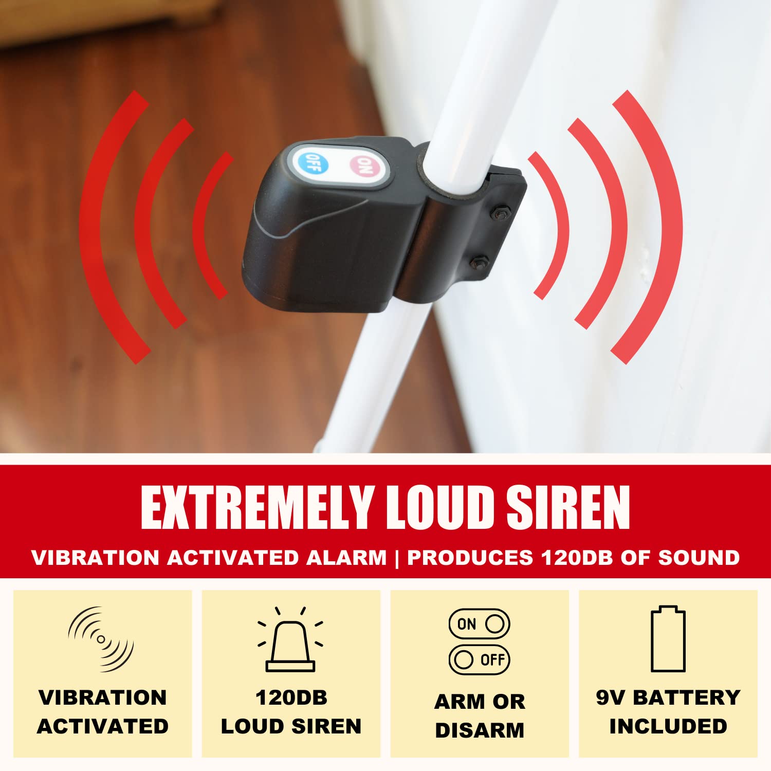 Securityman hinged-cap version provides stable door security