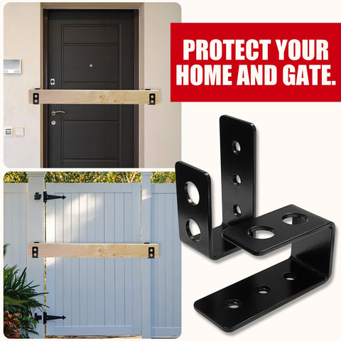 SecurityMan iron 3.5mm bracket close-up showing rust-proof finish.