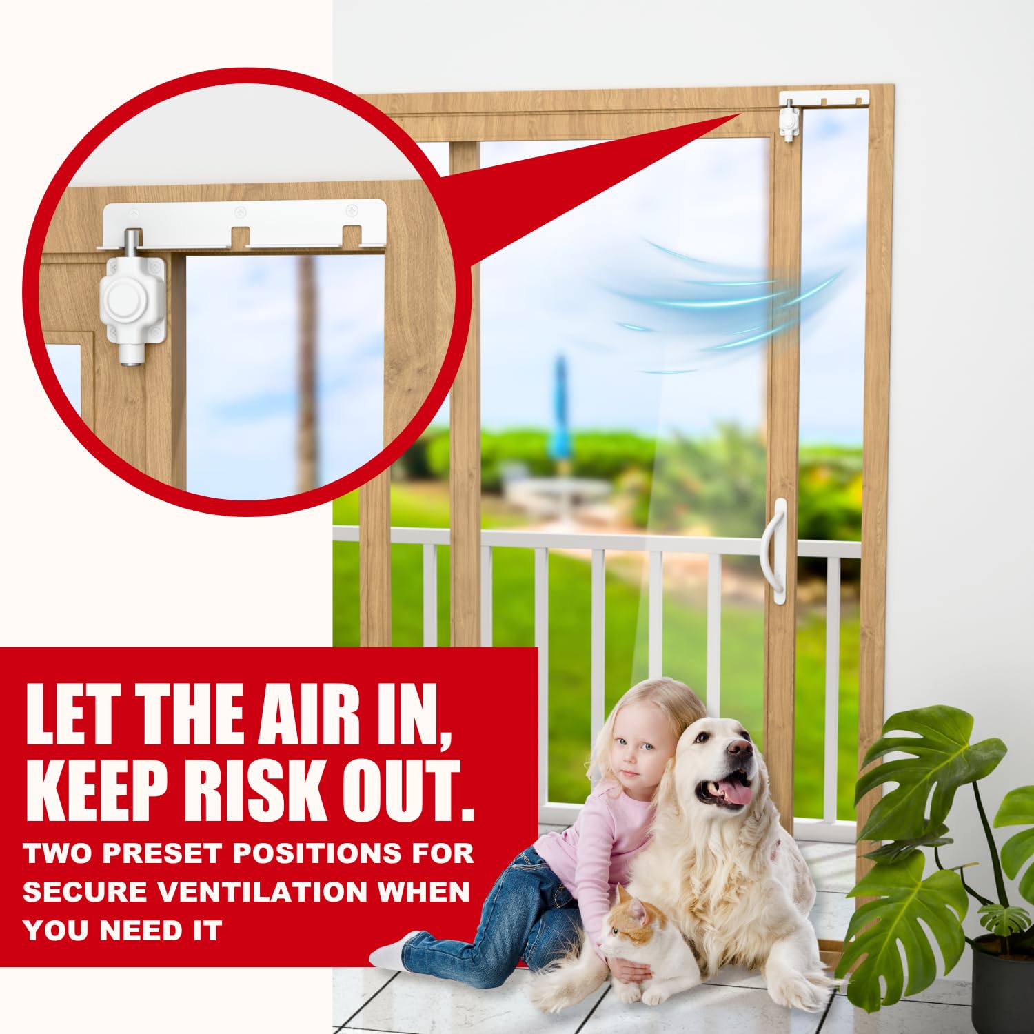 SecurityMan top-mount configuration demonstrates child safety placement