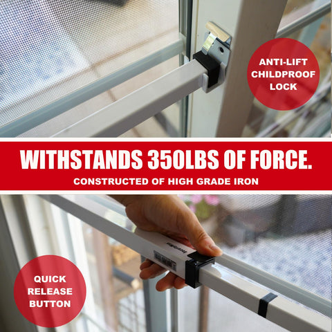 SecurityMan child-proof height helps keep kids safe indoors