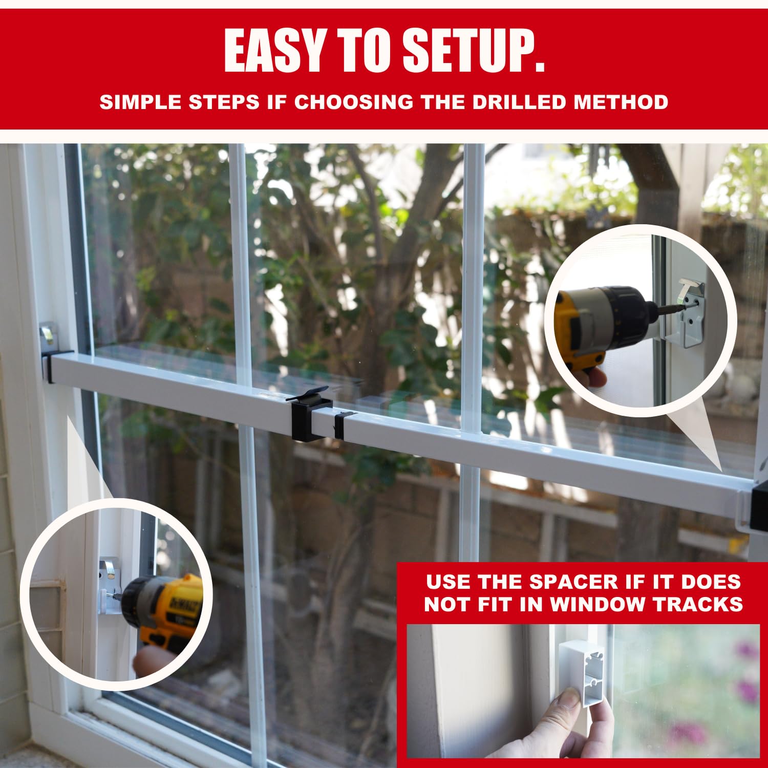 SecurityMan child-proof lock protects curious toddlers.