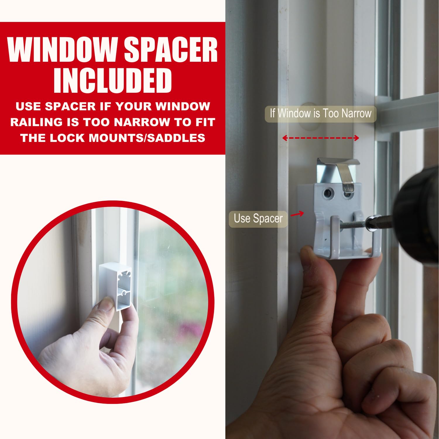 SecurityMan drill-mount installation offers extra security.