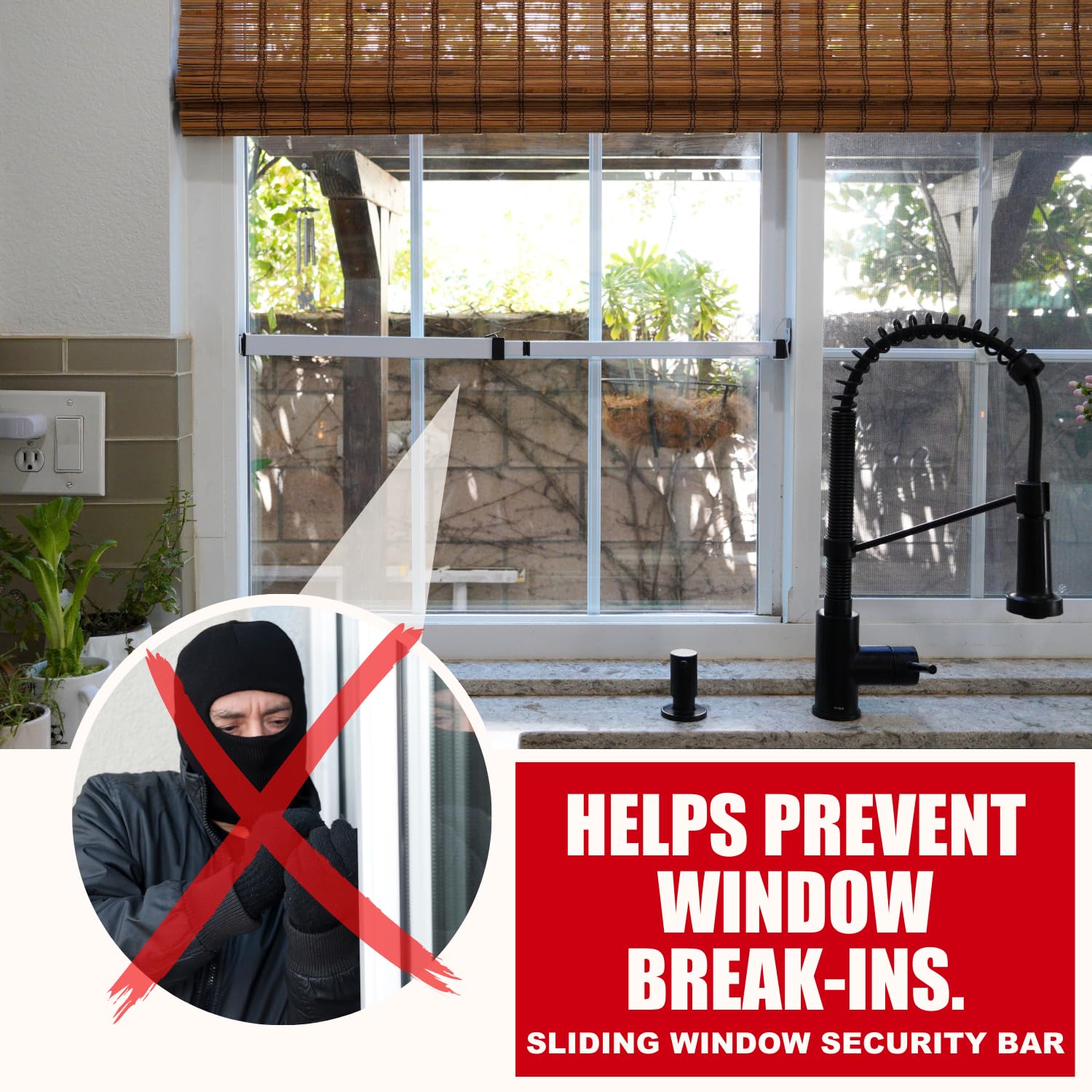SecurityMan window bar extended to 14.25–37 inches for versatile window fit.
