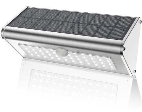 Securoad super bright solar outdoor light front view for wide-area illumination