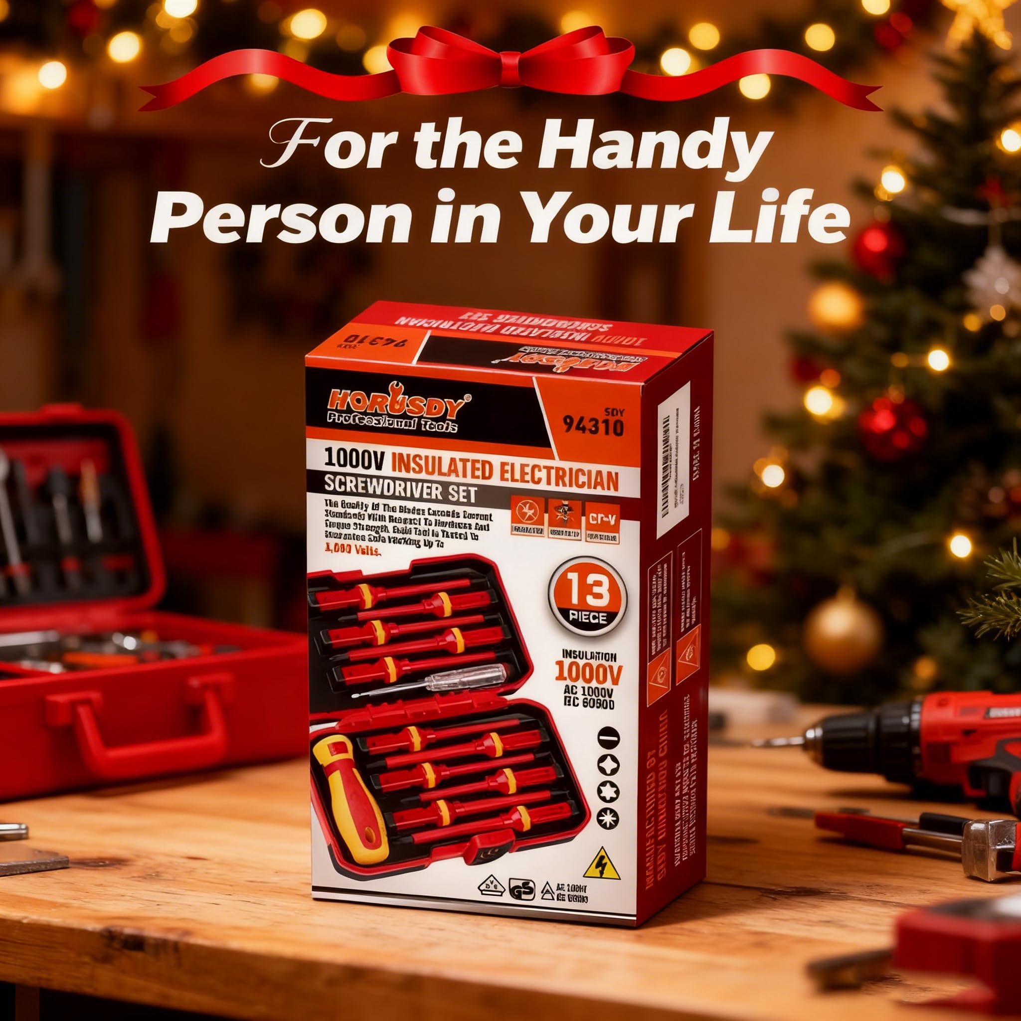 SEDY 1000V insulated set with removable handle for easy blade changes