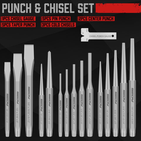 SEDY taper punch close-up showing durable steel construction