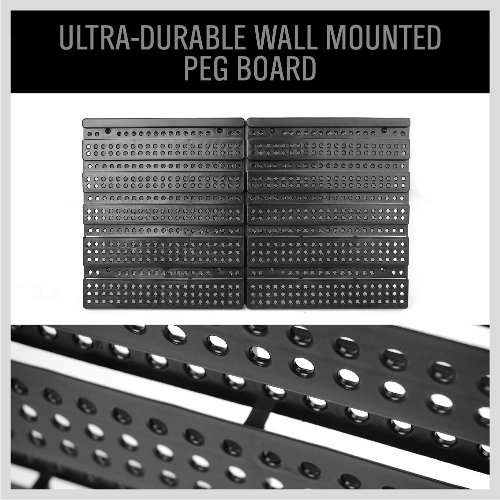 SEDY 30-bin wall-mount system color-variety bins on wall