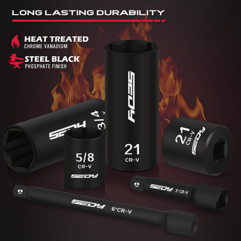 SEDY 3/8 universal joint enables smooth articulation