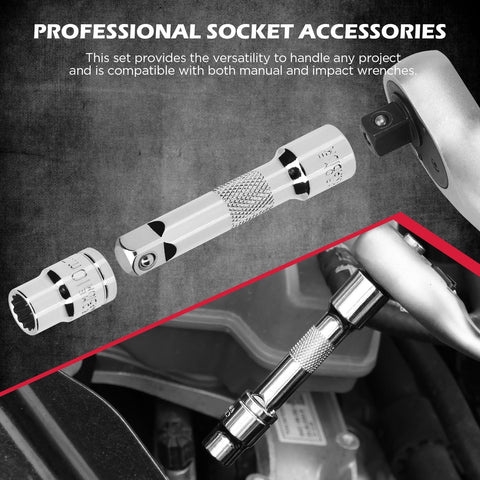 SEDY 6-point sockets deliver solid grip and torque control.