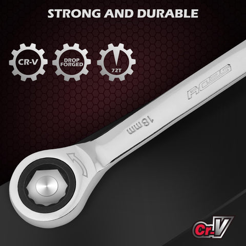 SEDY 72-tooth ratchet close-up for smooth operation.