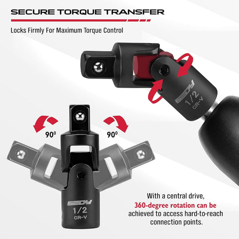 SEDY adapter 1/4-inch to 3/8-inch for versatile fits