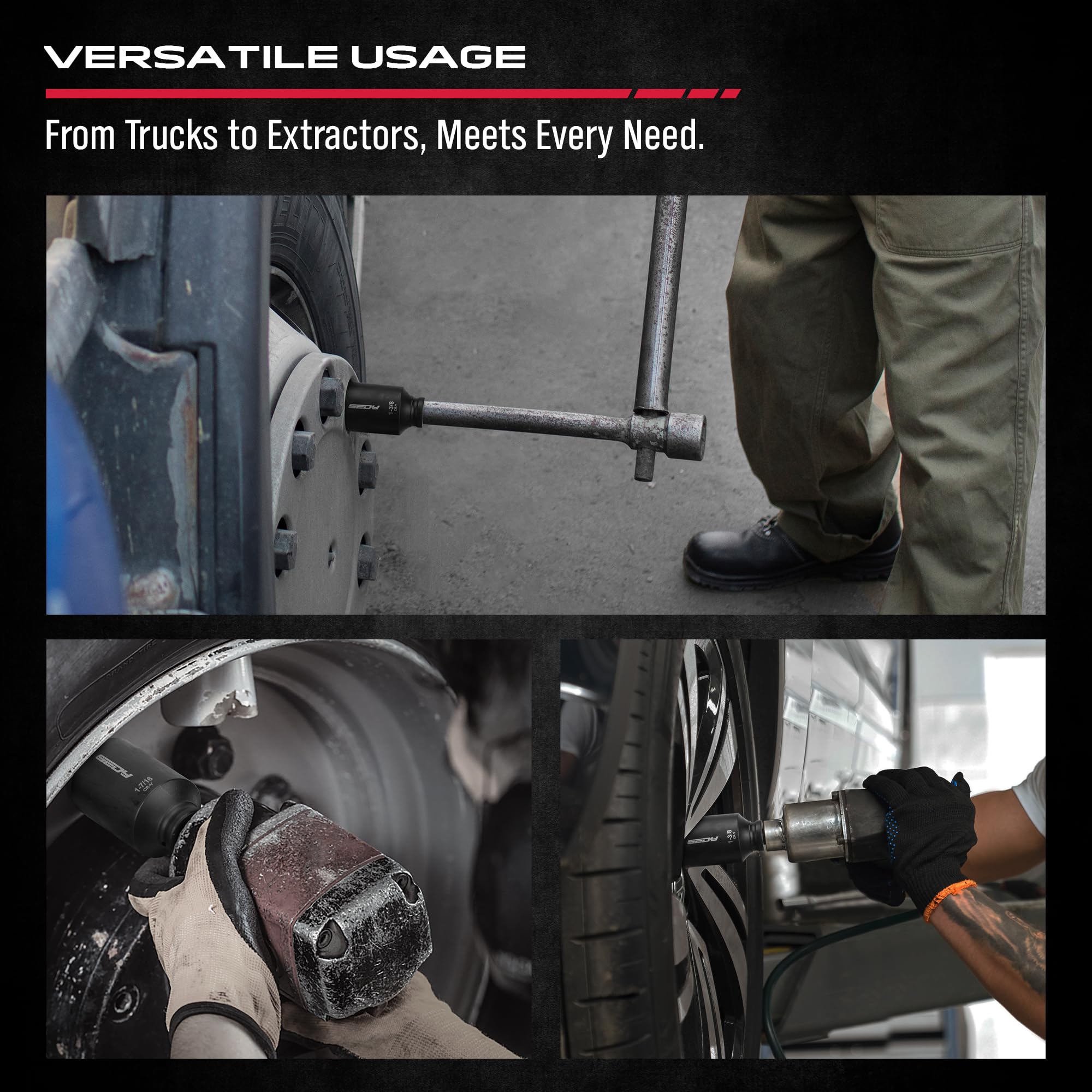 SEDY adapter from 3-4 to 1-2 inch broadens compatibility
