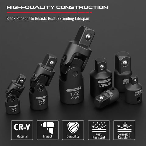 SEDY adapter 3/8-inch to 1/4-inch enables compact access