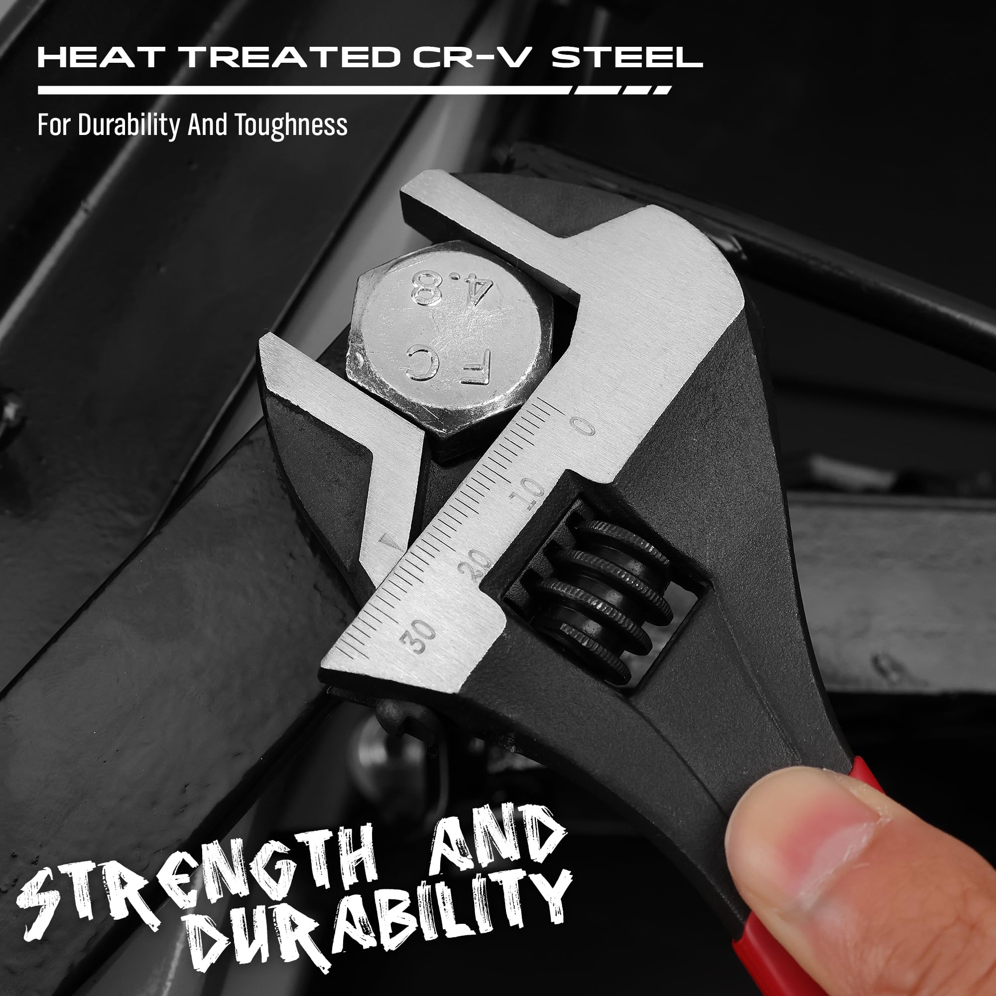 SEDY chrome vanadium steel construction delivers robust durability.