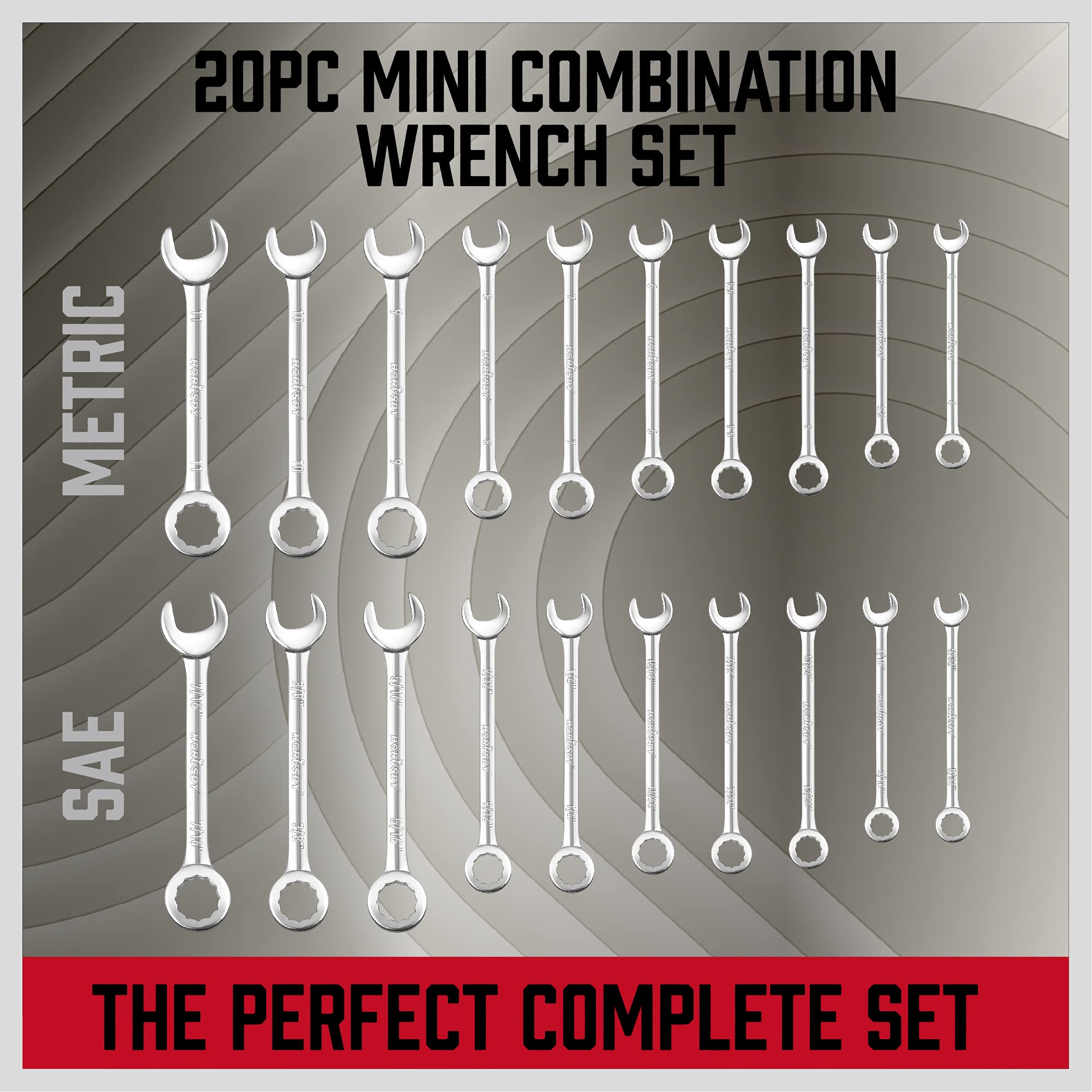 SEDY angled box-end wrenches with 15-degree design for snug access to bolts.