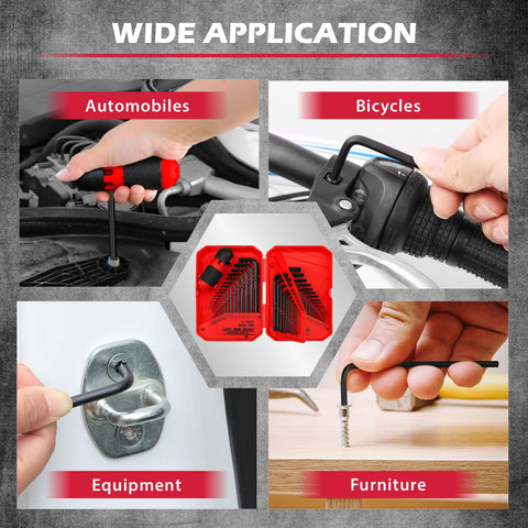 SEDY black oxide finish protects against corrosion during work.