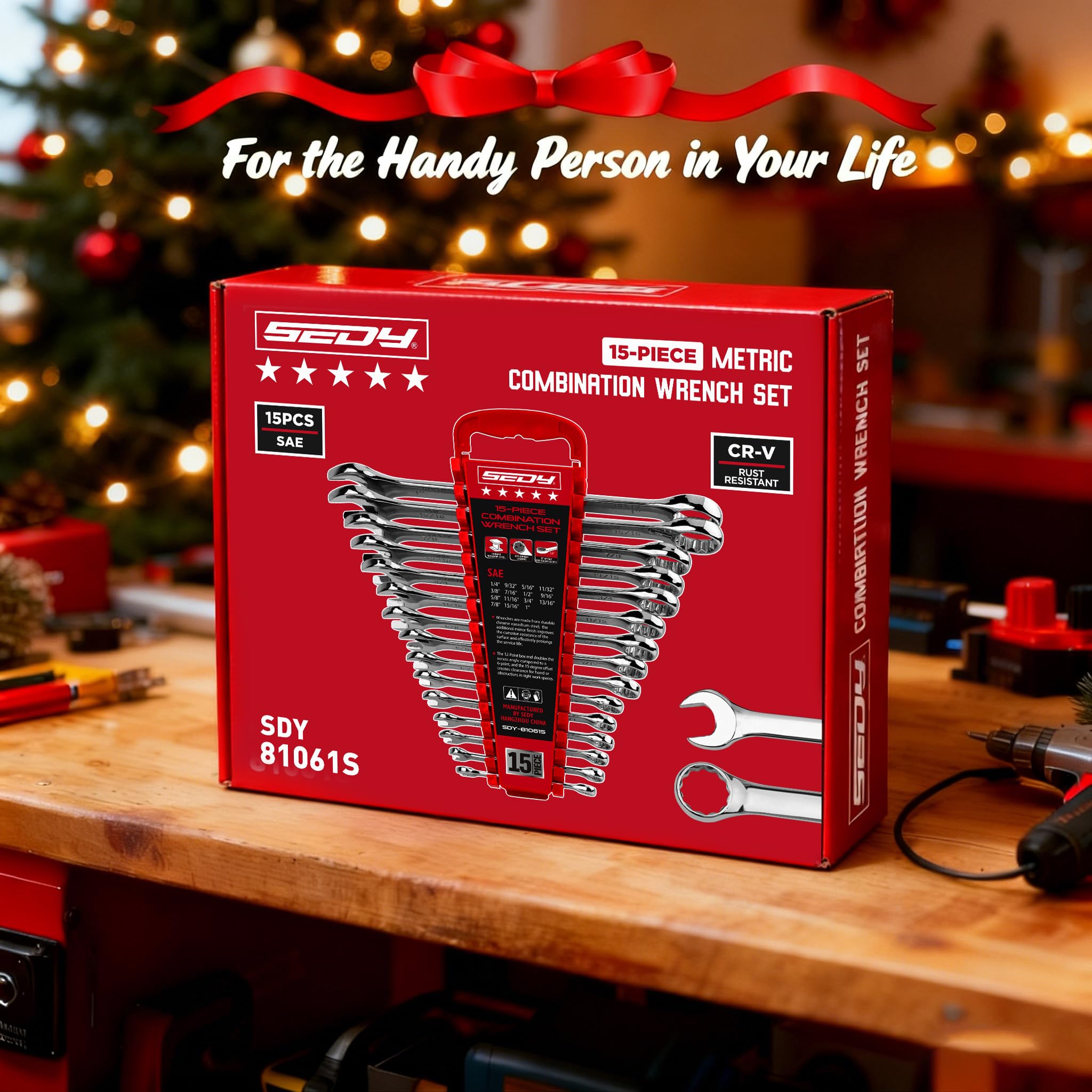 Sedy carry handle organizer enables easy transport between jobs