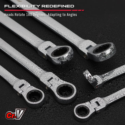 SEDY chrome-vanadium steel wrenches deliver durable performance for frequent use.