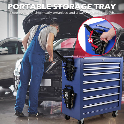 Sedy compact storage case keeps the full set organized.