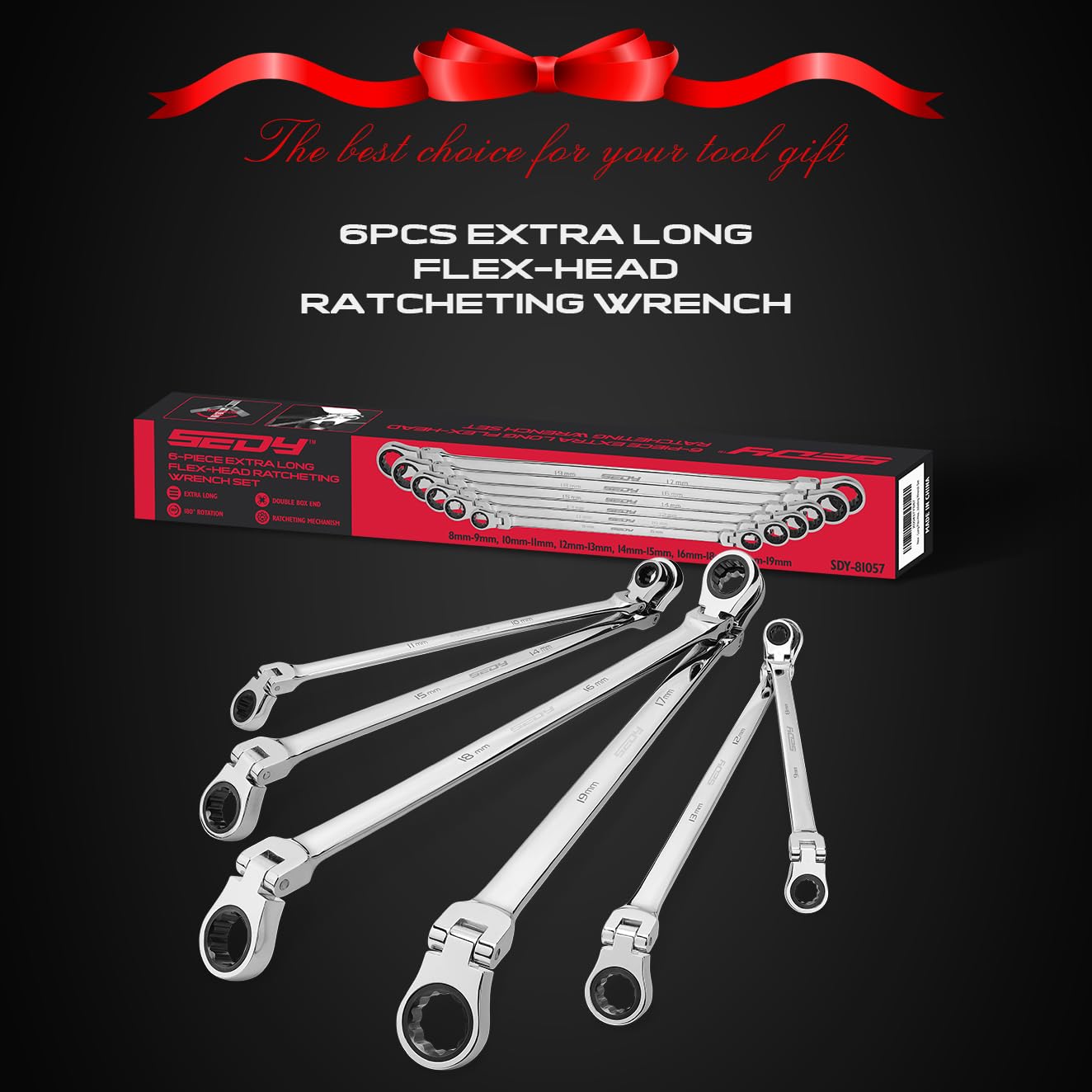 SEDY compact set is ideal for car repairs and on-the-go projects.