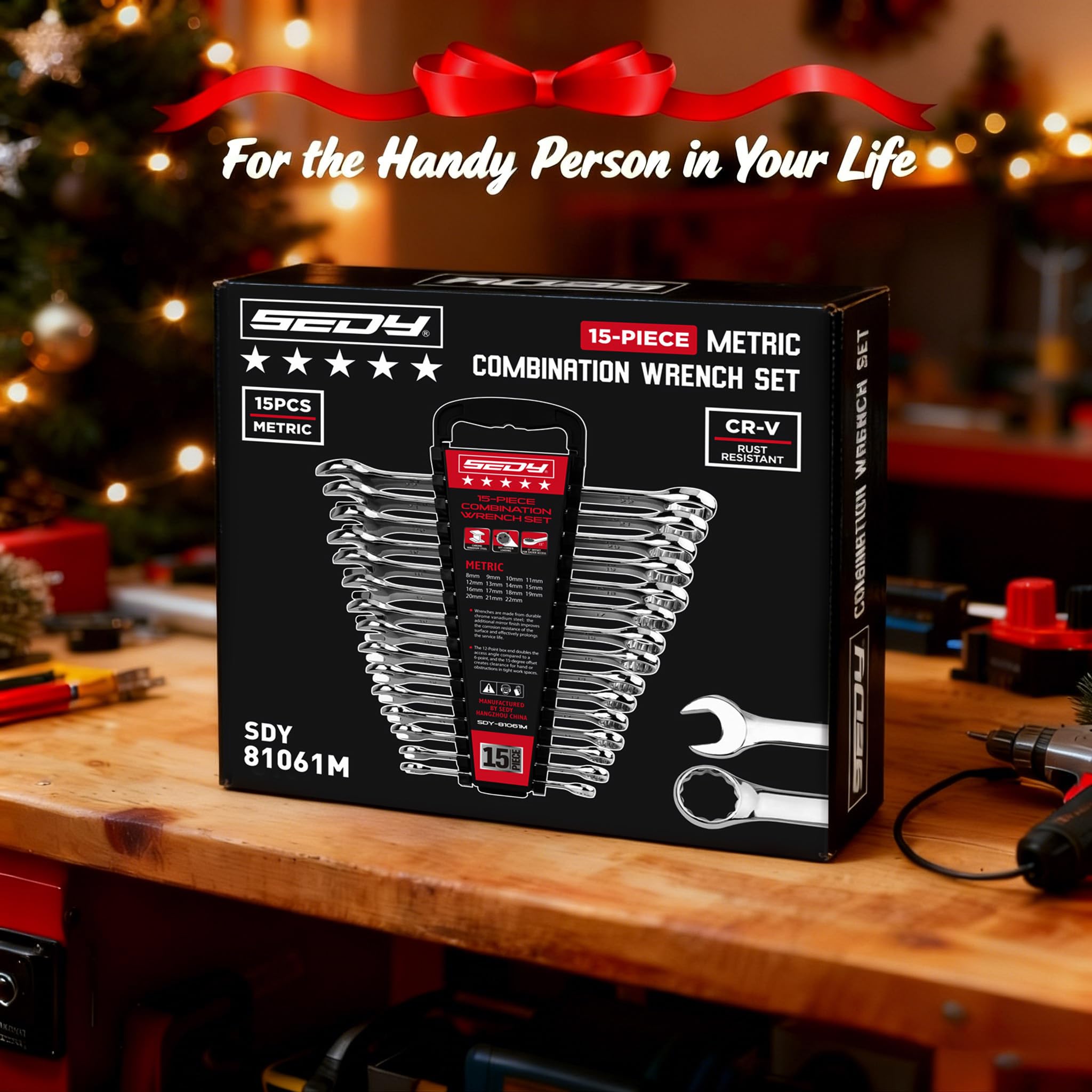 SEDY durable corrosion-resistant set built for daily mechanical tasks.