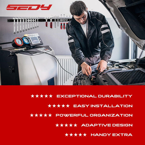 SEDY easy installation with screws included for fast setup.