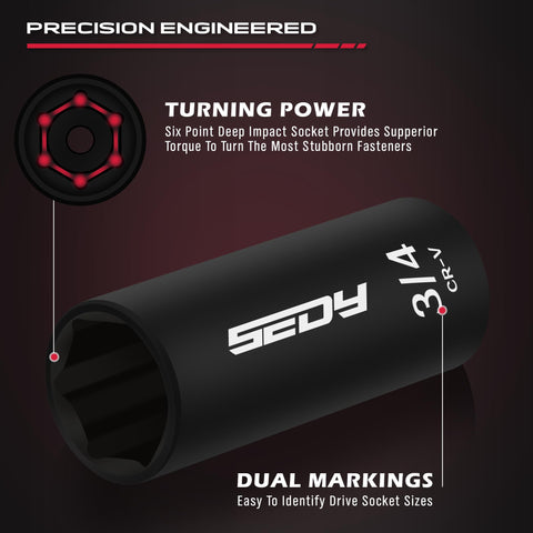 SEDY extension bars provide reach in tight spaces