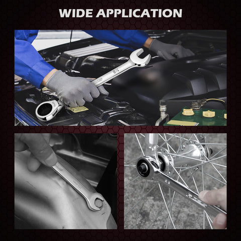 SEDY fabric pouch with labels keeps wrenches organized and accessible.