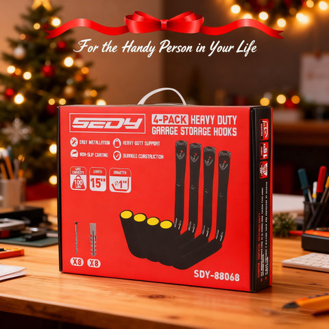 SEDY installation hardware included for quick, sturdy mounting.