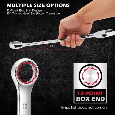 SEDY laser-etched size markings speed selection and accurate sizing.