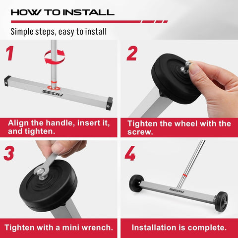 SEDY Magnet Sweeper excels at gathering metal parts from shops to backyards.