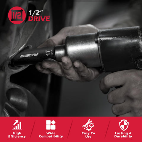 SEDY 1/2-inch drive ratchet handle for controlled torque in tough spots.