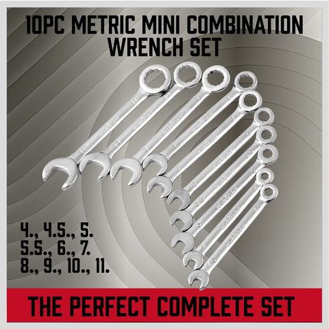 SEDY metric sizes 4-10mm cover common small fasteners for precise adjustments.