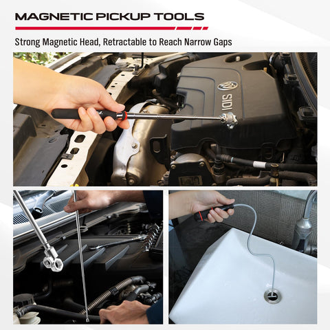 SEDY non-slip rubber grips provide comfortable control during repairs.